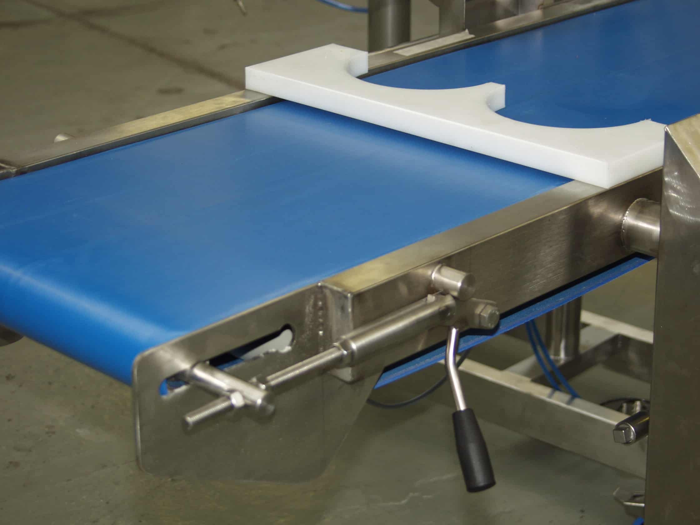pu conveyor belt blue