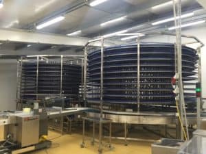 spiral conveyor system