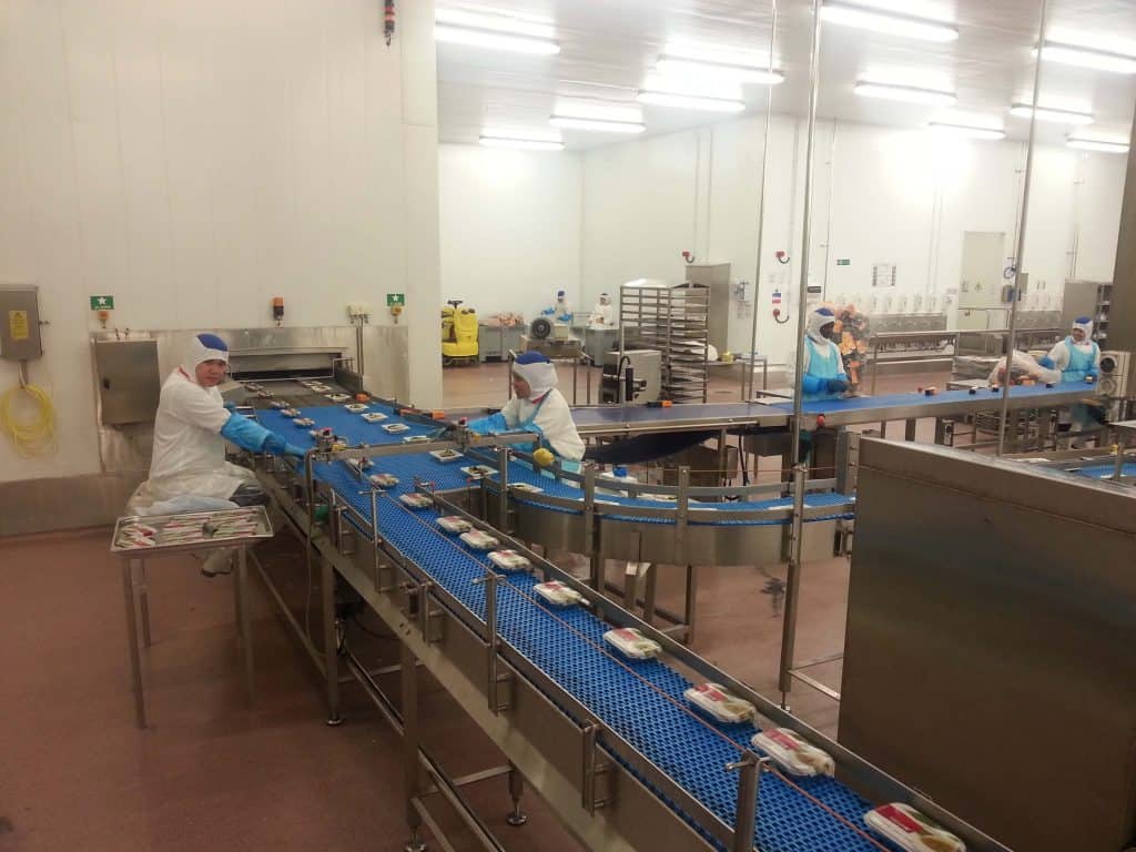 ready meal conveyors