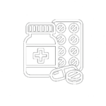 White Pharmaceutical Icon 2