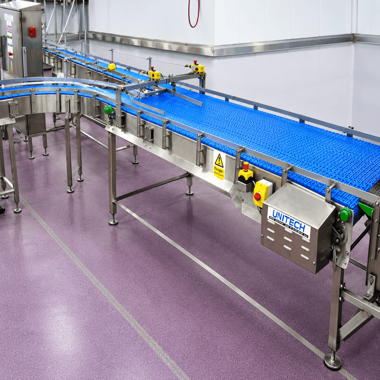 Food Grade Transfer Conveyor System