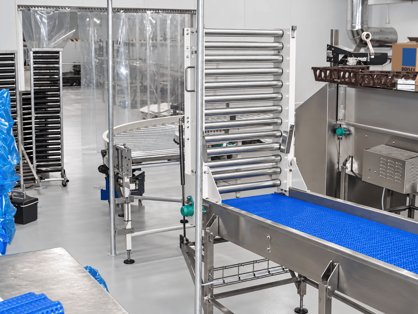 Powered Roller Transfer Conveyor